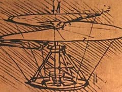 Design for a Helicopter by Leonardo da Vinci