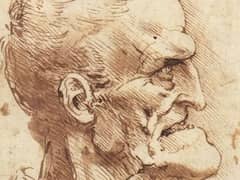 Grotesque Profile by Leonardo da Vinci
