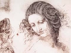 Head of Leda by Leonardo da Vinci