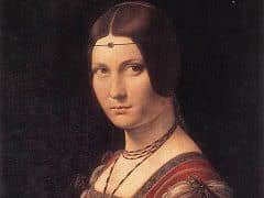 La Belle Ferronniere by Leonardo da Vinci