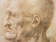 Profile of an Old Man by Leonardo da Vinci