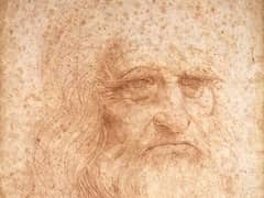 Self Portrait by Leonardo da Vinci