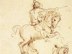Study for the Trivulzio Equestrian Monument by Leonardo da Vinci