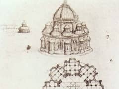 Study of a Central Church by Leonardo da Vinci