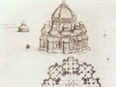 Study of a Central Church by Leonardo da Vinci
