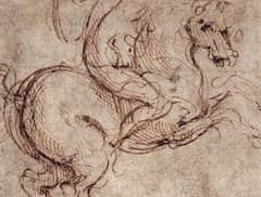 Study of a Rider by Leonardo da Vinci