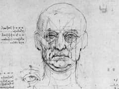 Study on the Proportions of Head and Eyes by Leonardo da Vinci