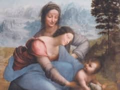 The Virgin and Child with St Anne by Leonardo da Vinci