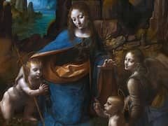 The Virgin of the Rocks, London by Leonardo da Vinci