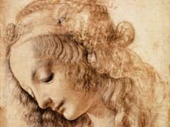 Womans Head by Leonardo da Vinci