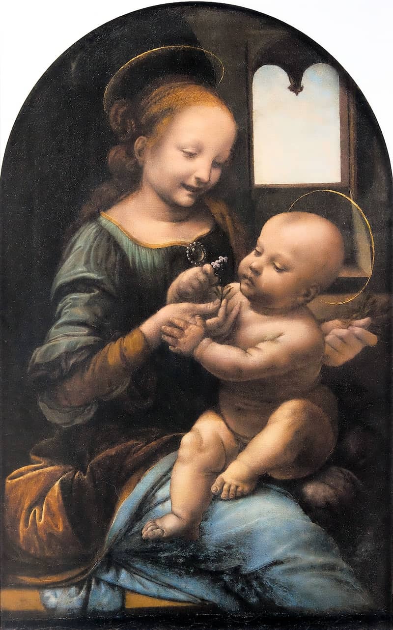 Benois Madonna - by Leonardo da Vinci