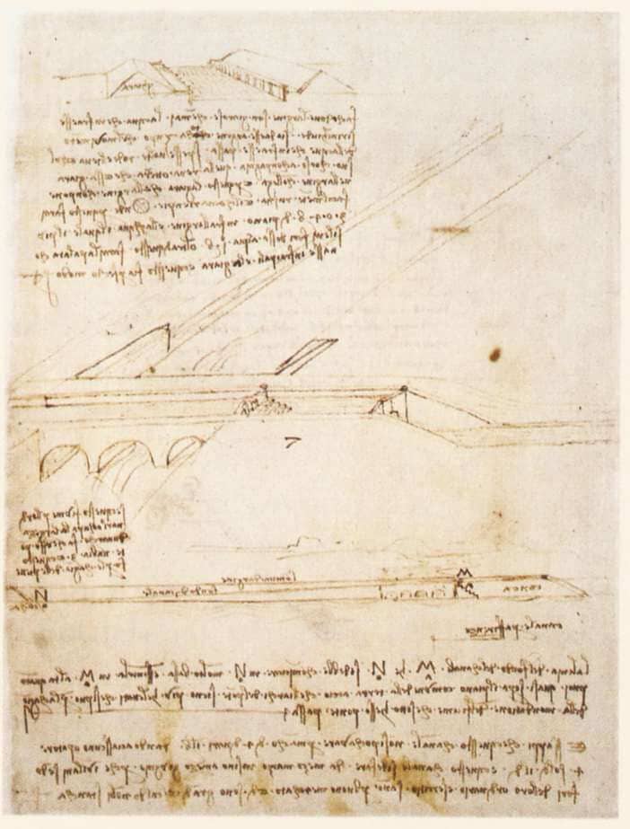 Canal Bridge - by Leonardo da Vinci