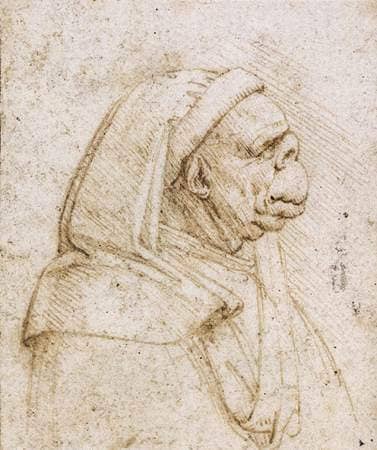 Caricature - by Leonardo da Vinci