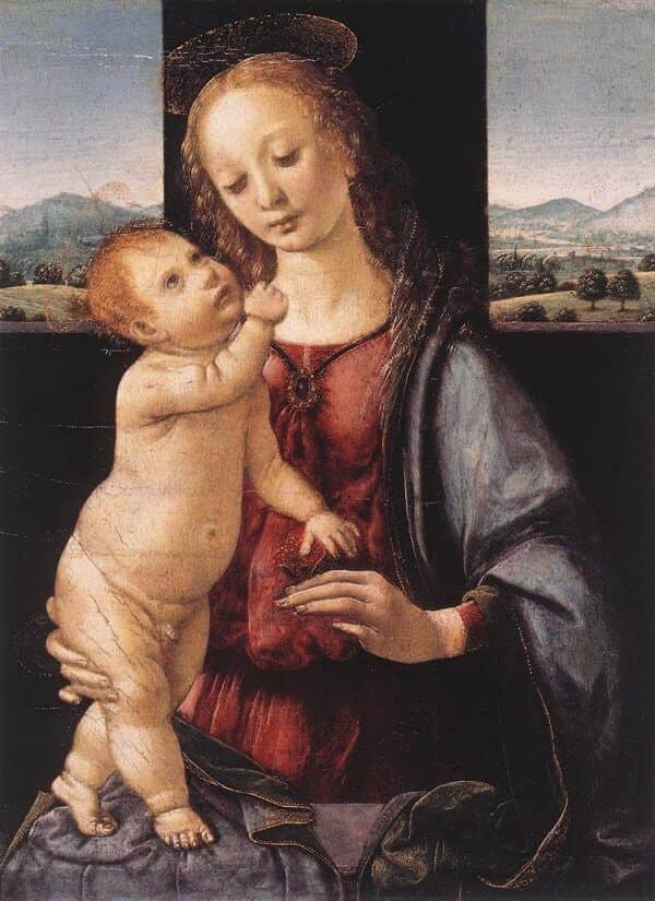 Dreyfus Madonna - by Leonardo da Vinci