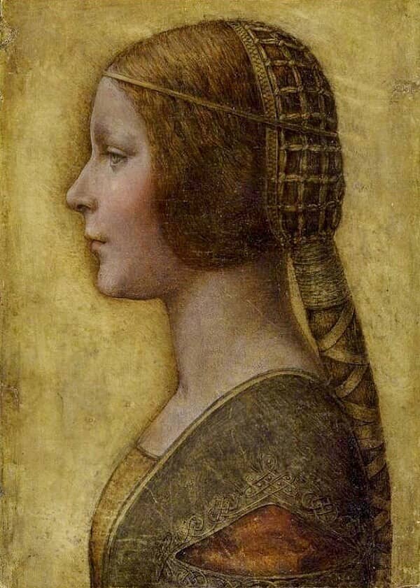 La Bella Principessa - by Leonardo da Vinci