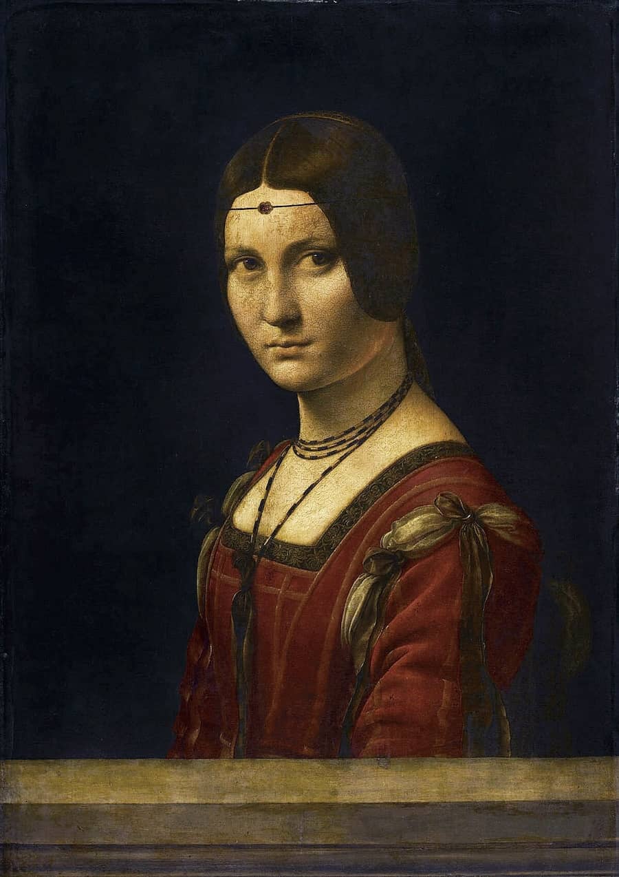 La Belle Ferronniere - by Leonardo da Vinci
