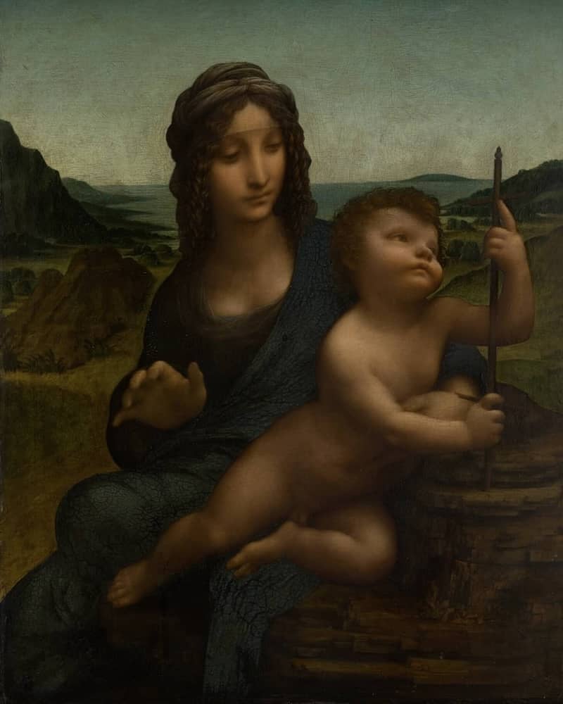 Madonna of the Yarnwinder - by Leonardo da Vinci