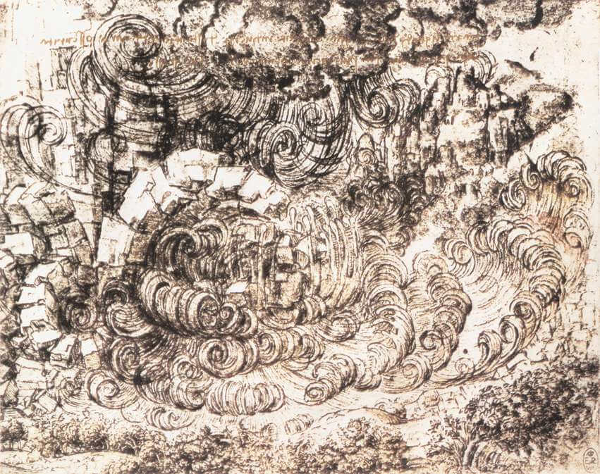 Natural Disaster - by Leonardo da Vinci