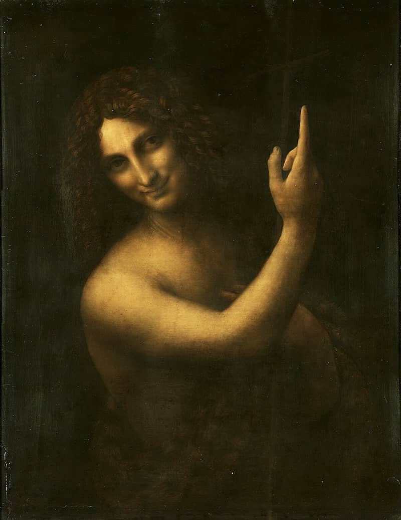 St. John the Baptist - by Leonardo Da Vinci