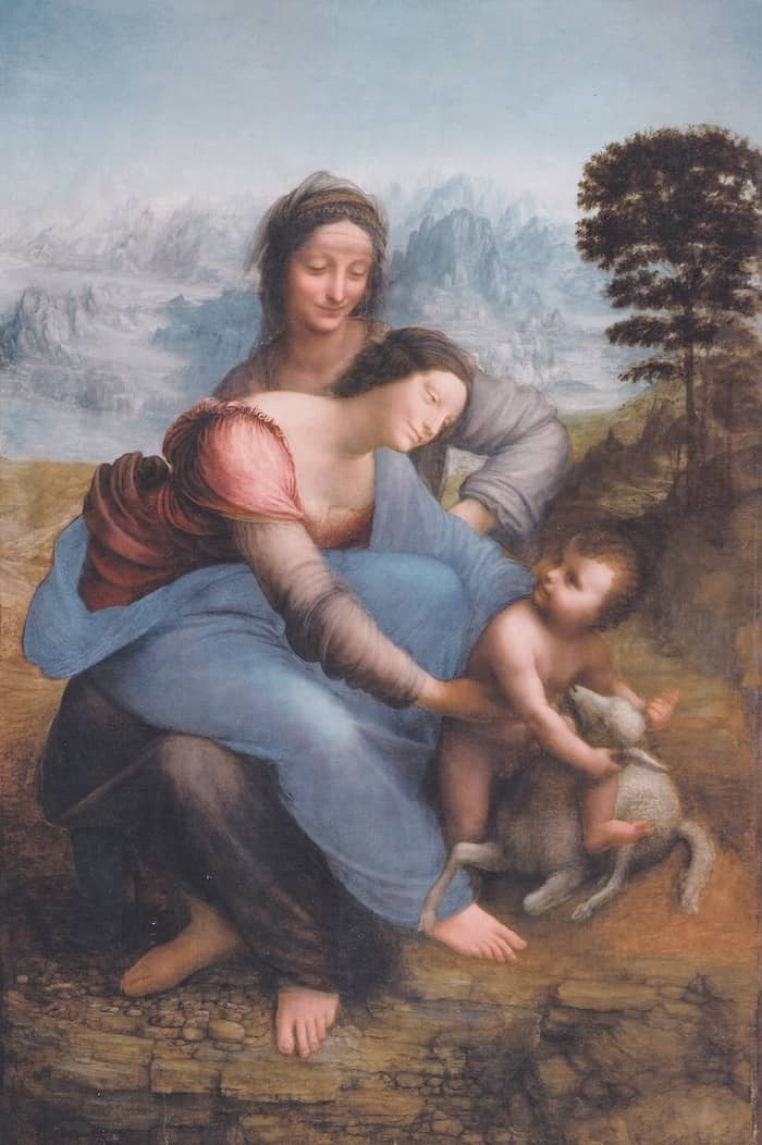 The Virgin and Child with Saint Anne by Leonardo da Vinci